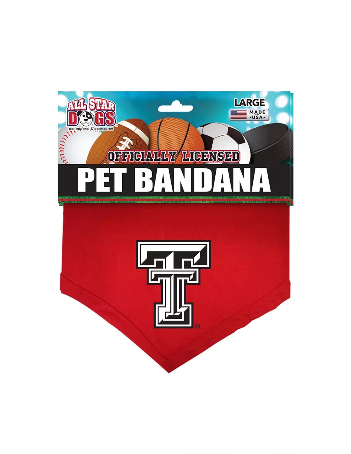TTU Dog Bandana