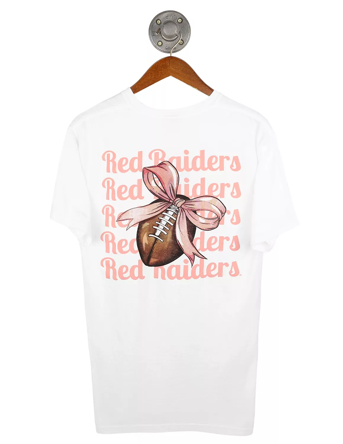 TTU FB Coquette Game Day Short Sleeve