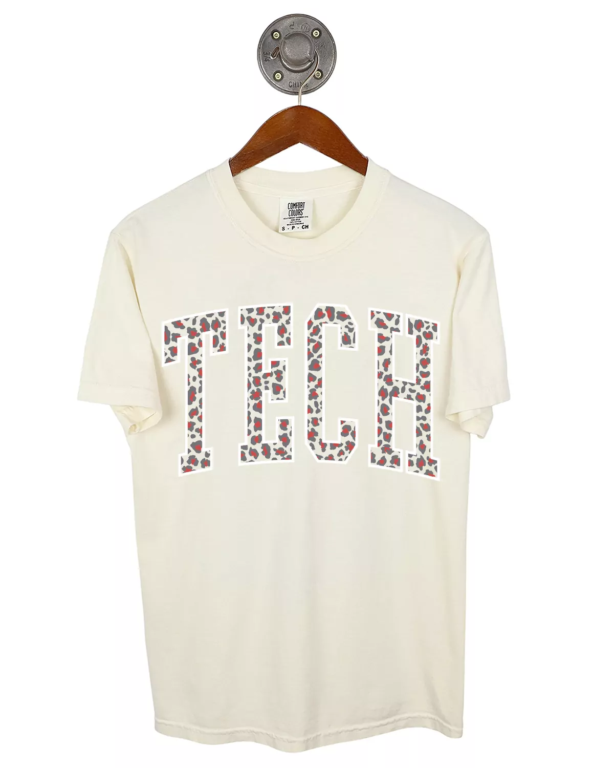 TTU Giant Arch Leopard Short Sleeve