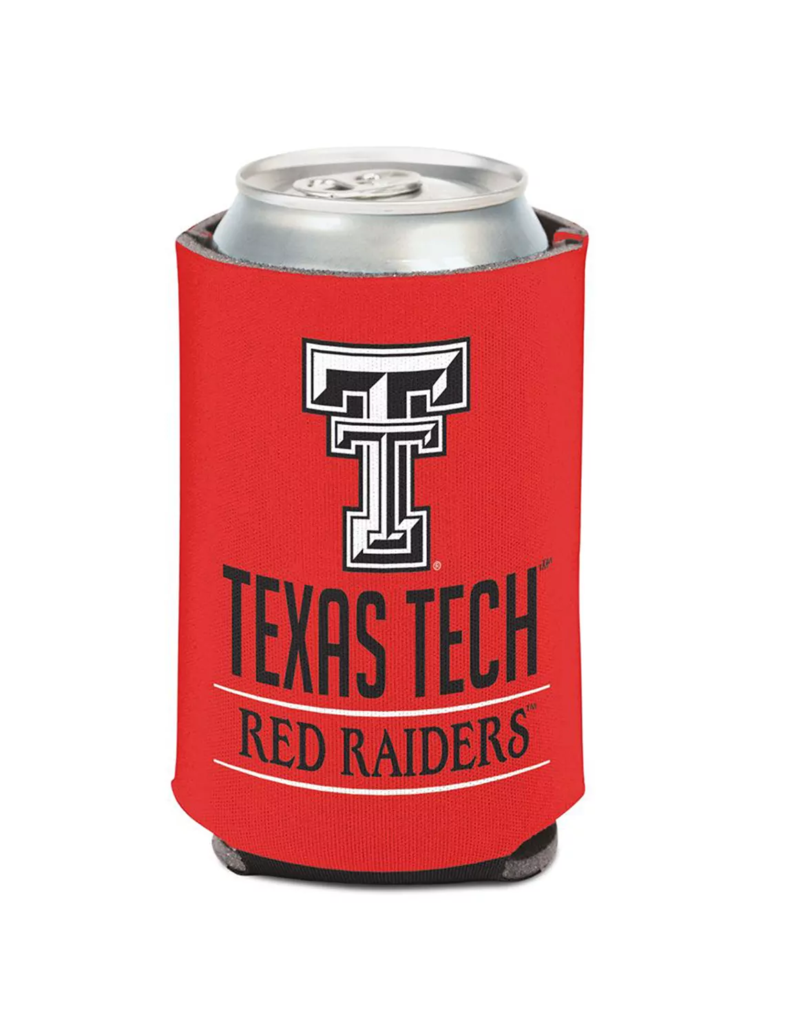TTU Hipster Can Cooler