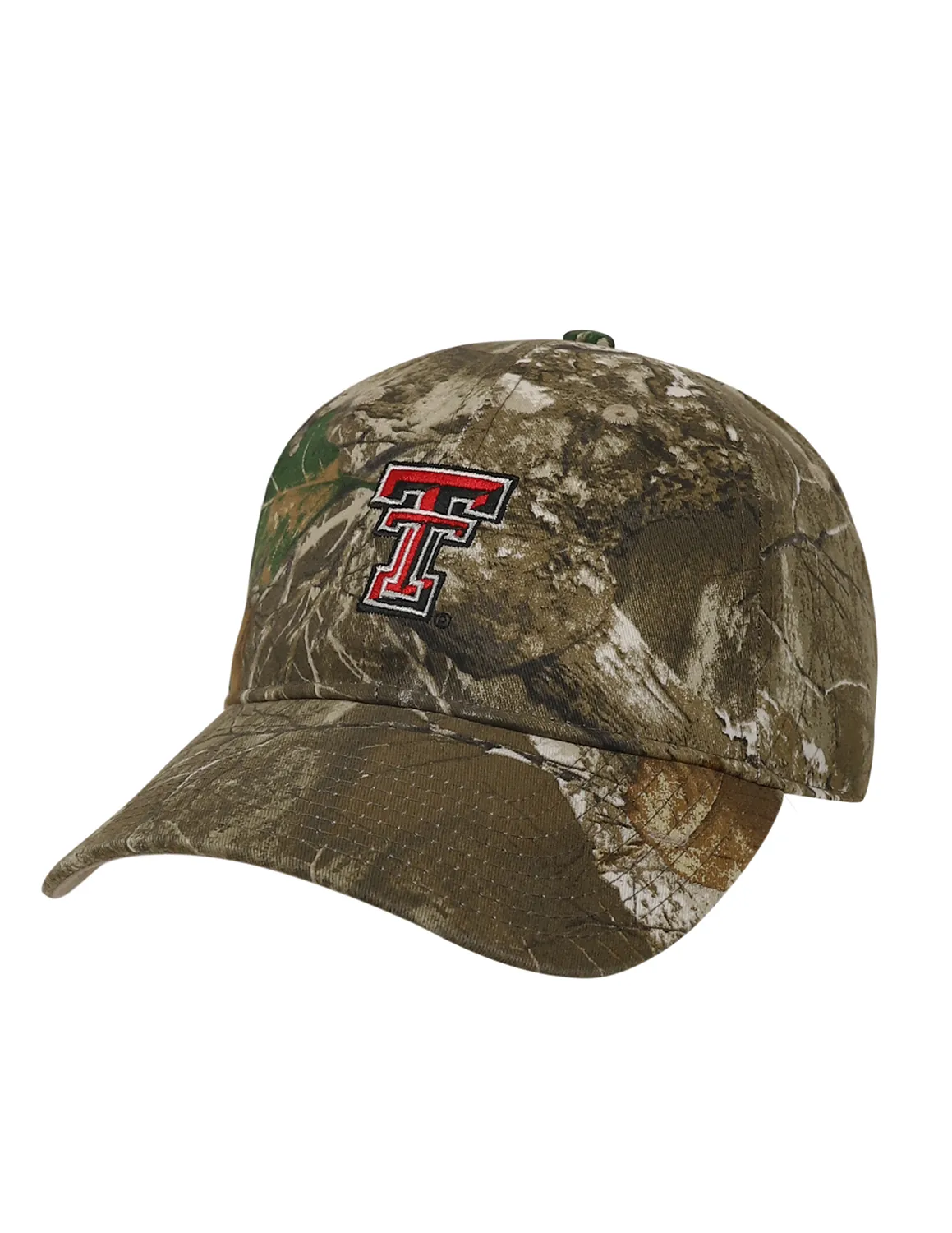 TTU Logo Twill Camo Hat