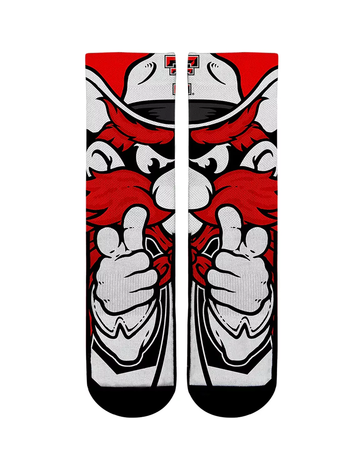 TTU Mascot Socks