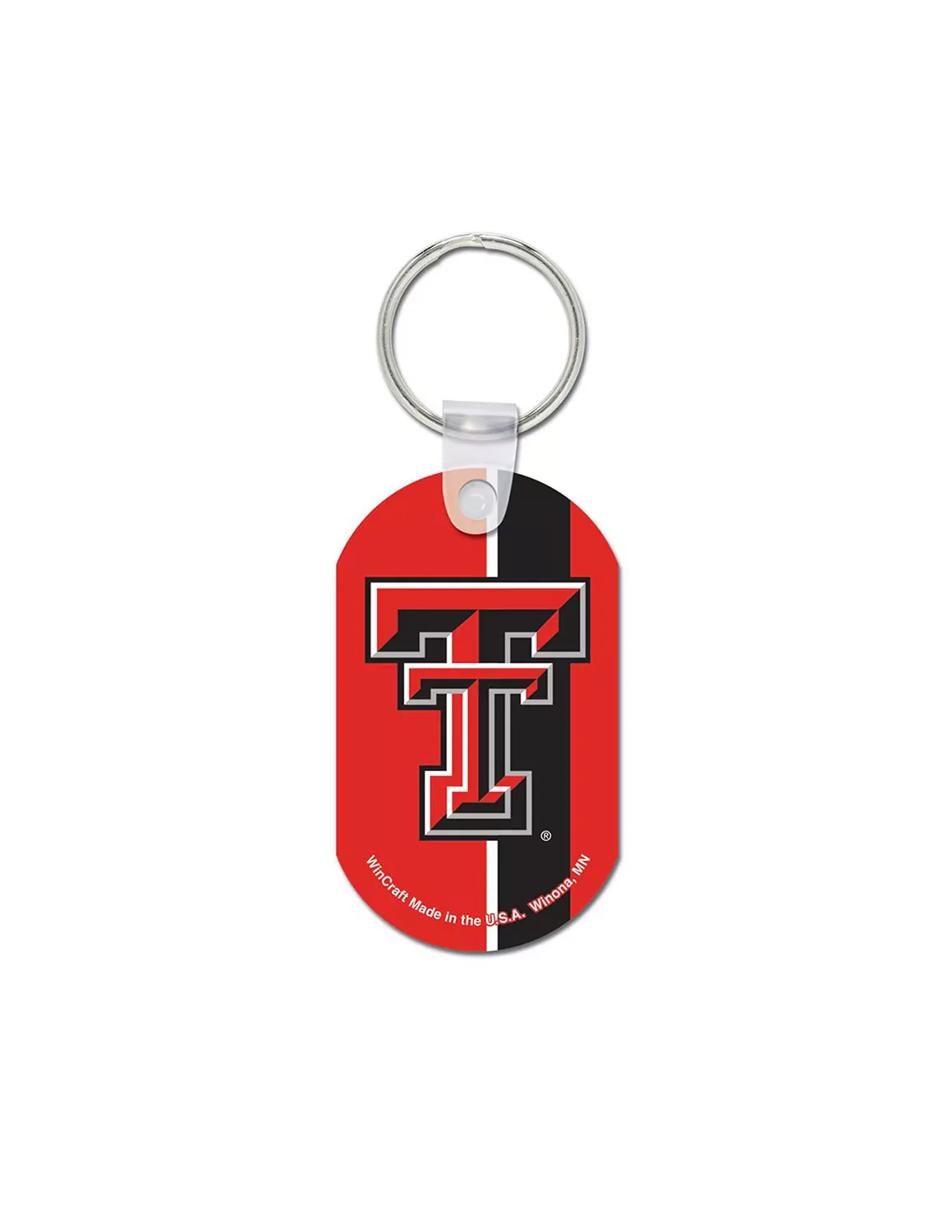 TTU Metal Keychain