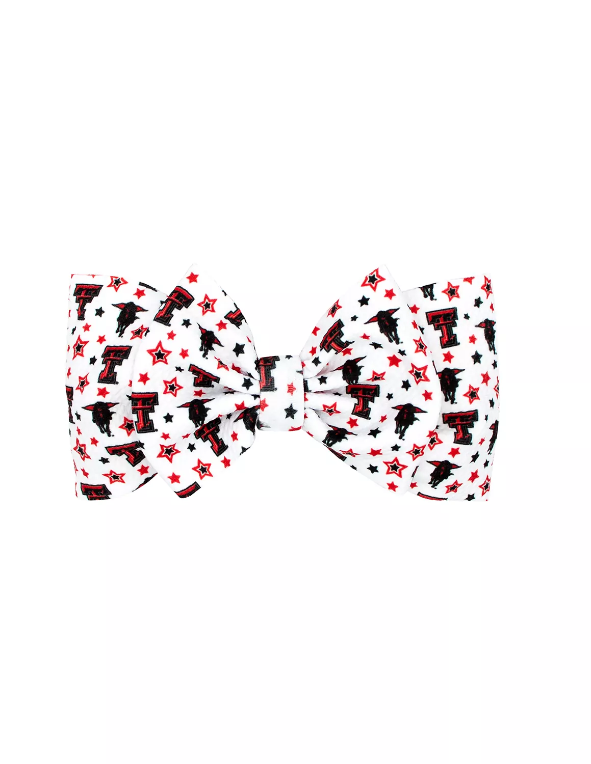 TTU Mini College Star Print Headband