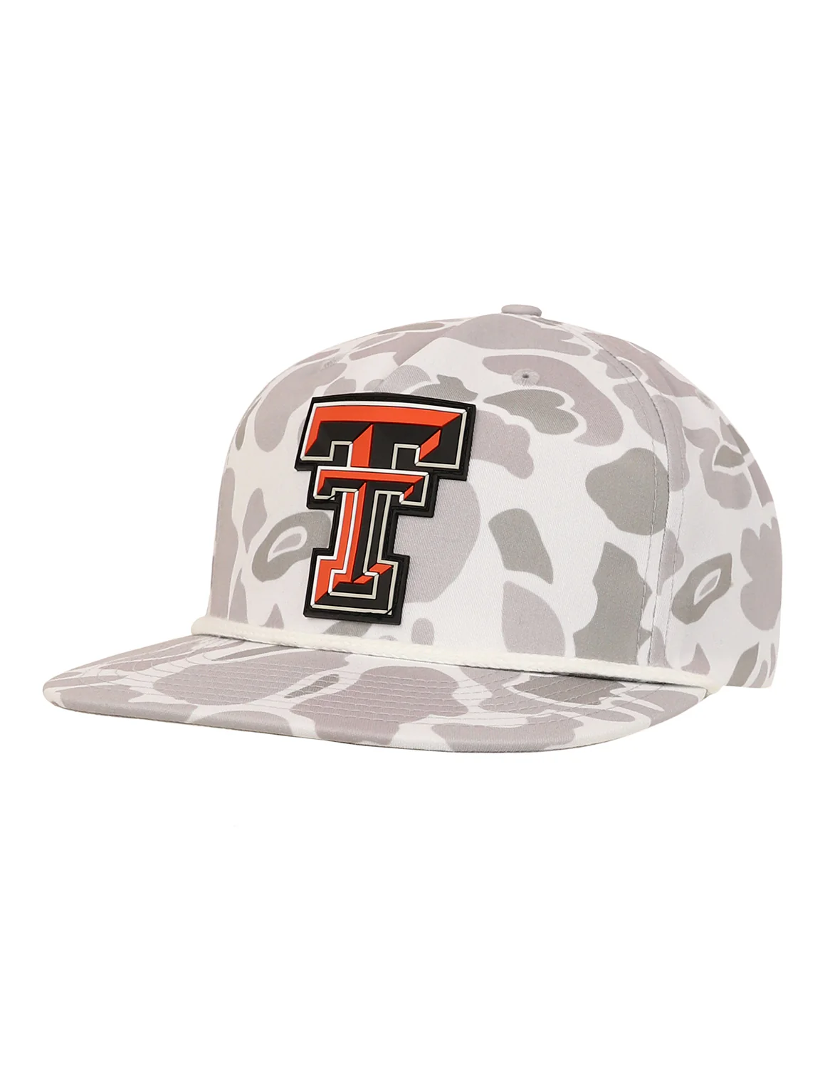 TTU P Double T Patch Camo Hat - Image 2