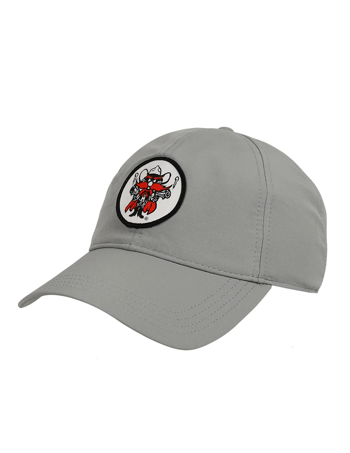 TTU P Raider Red Circle Patch Hat