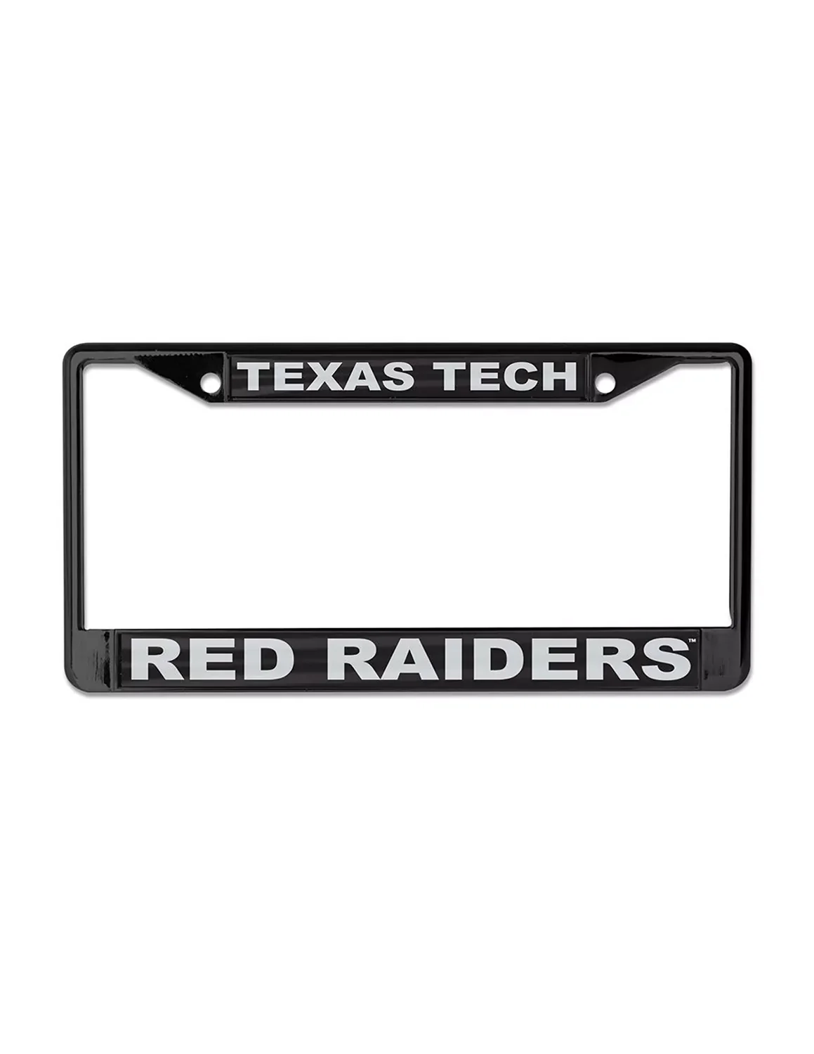 TTU Red Raider Blackout License Plate Frame