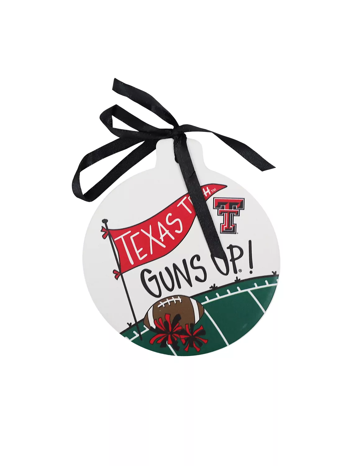 TTU Stone Ornament