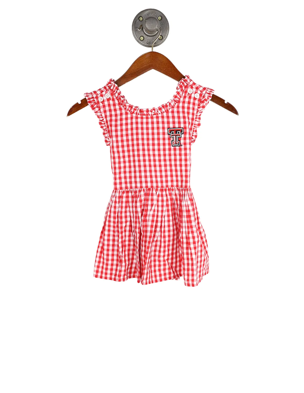 TTU Toddler Alora Gingham Dress