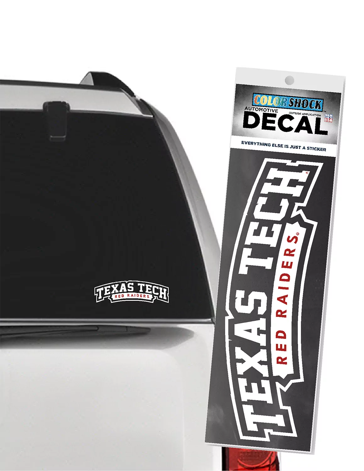 TTU Wordmark Decal