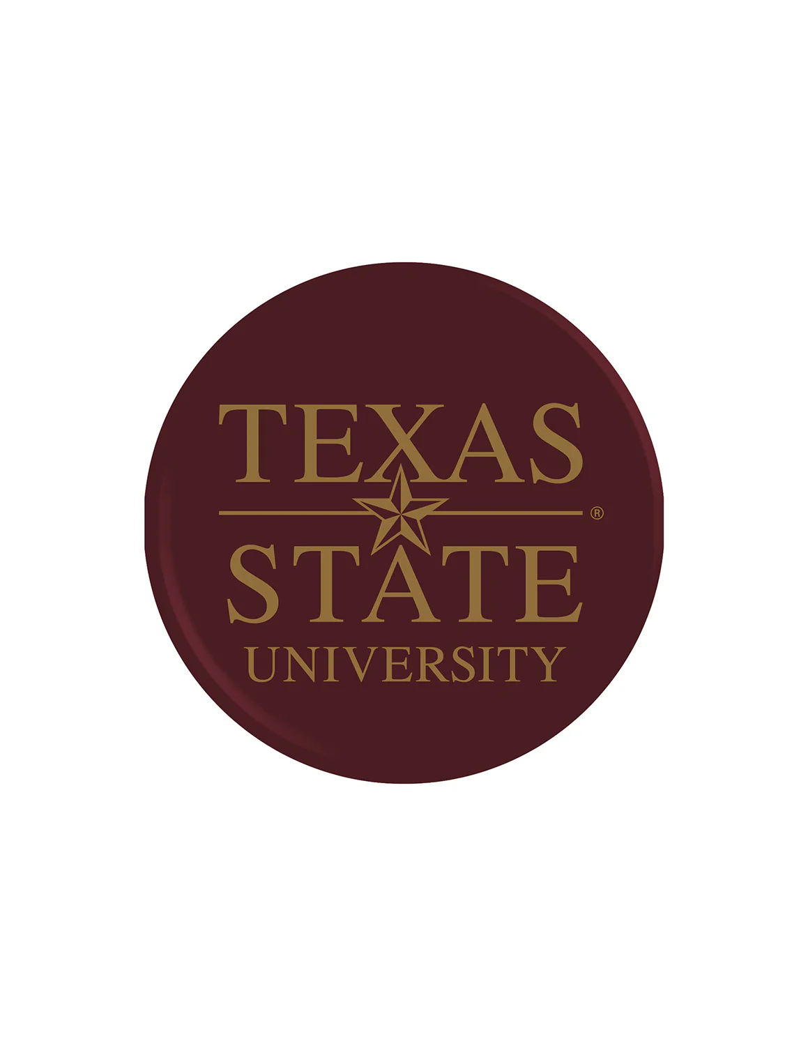 TXST 3" Seal Button