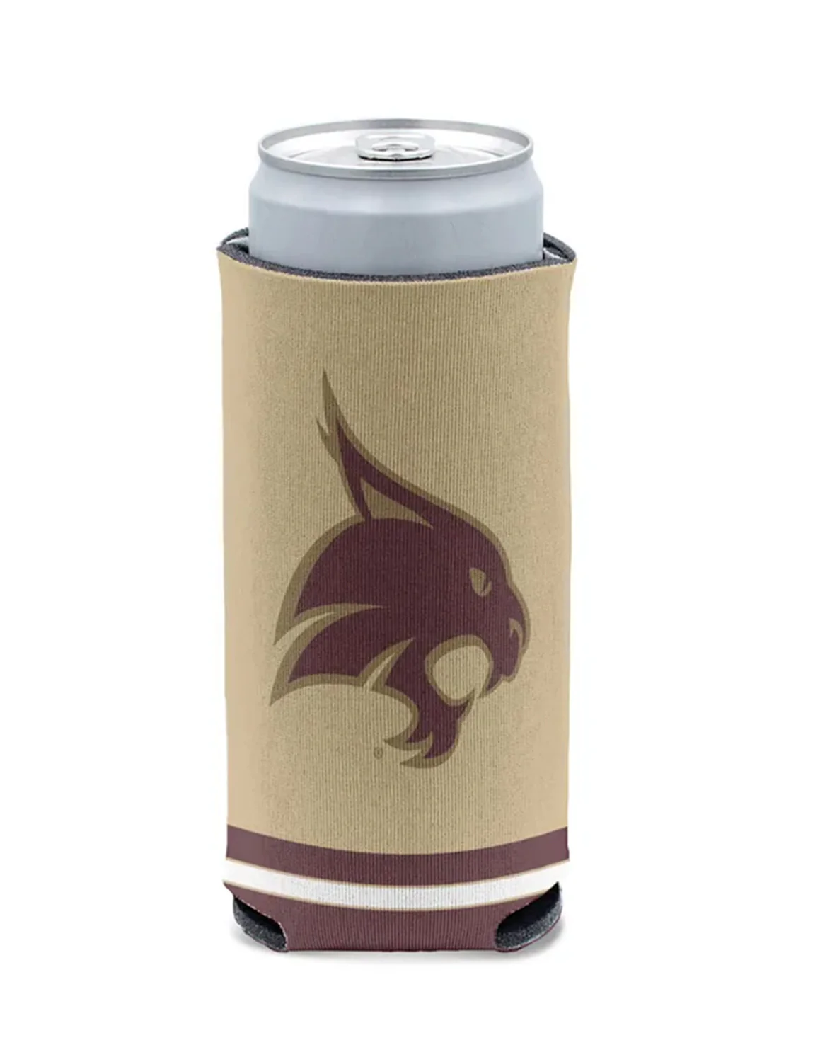 TXST Bobcats Slim Can Cooler - Image 2