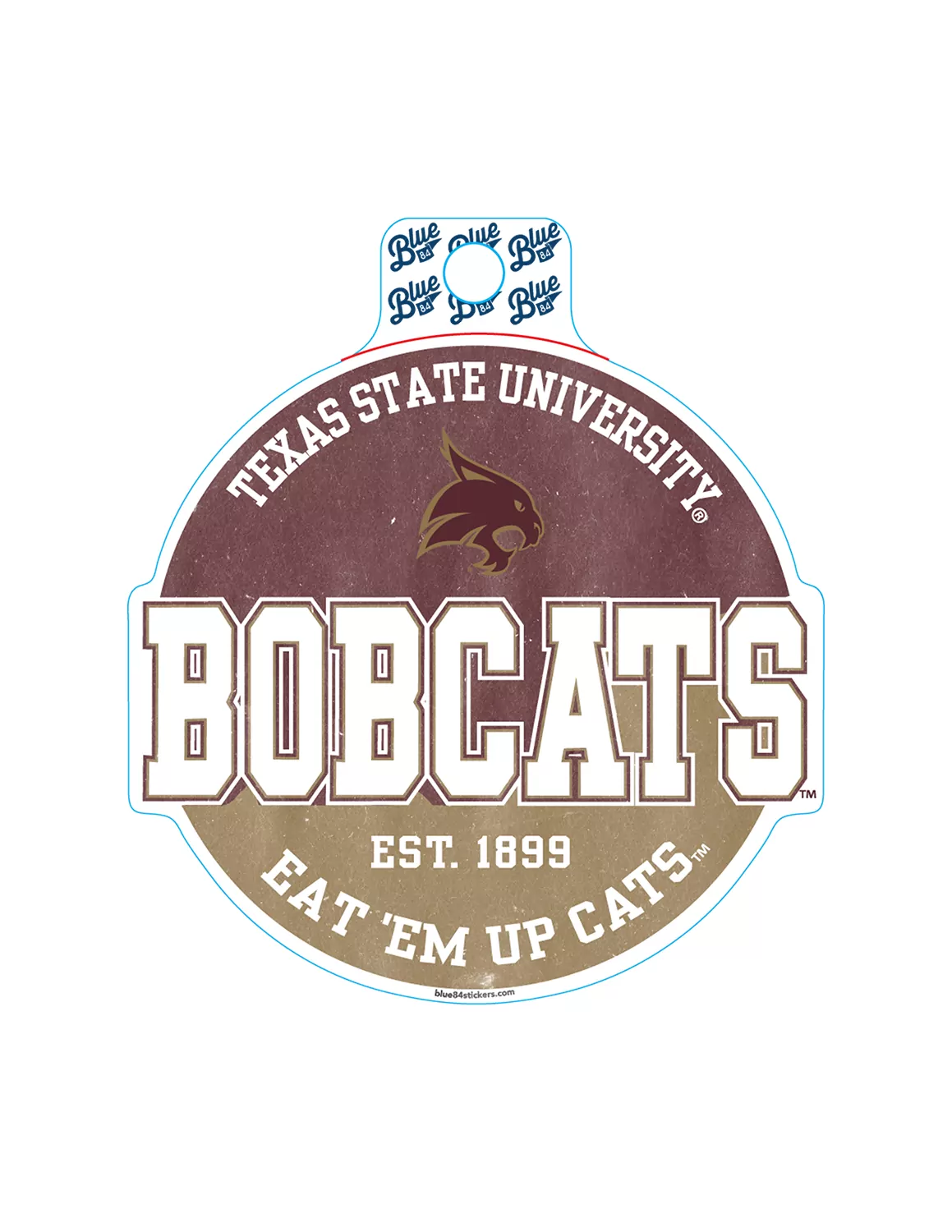 TXST Dotish Sticker