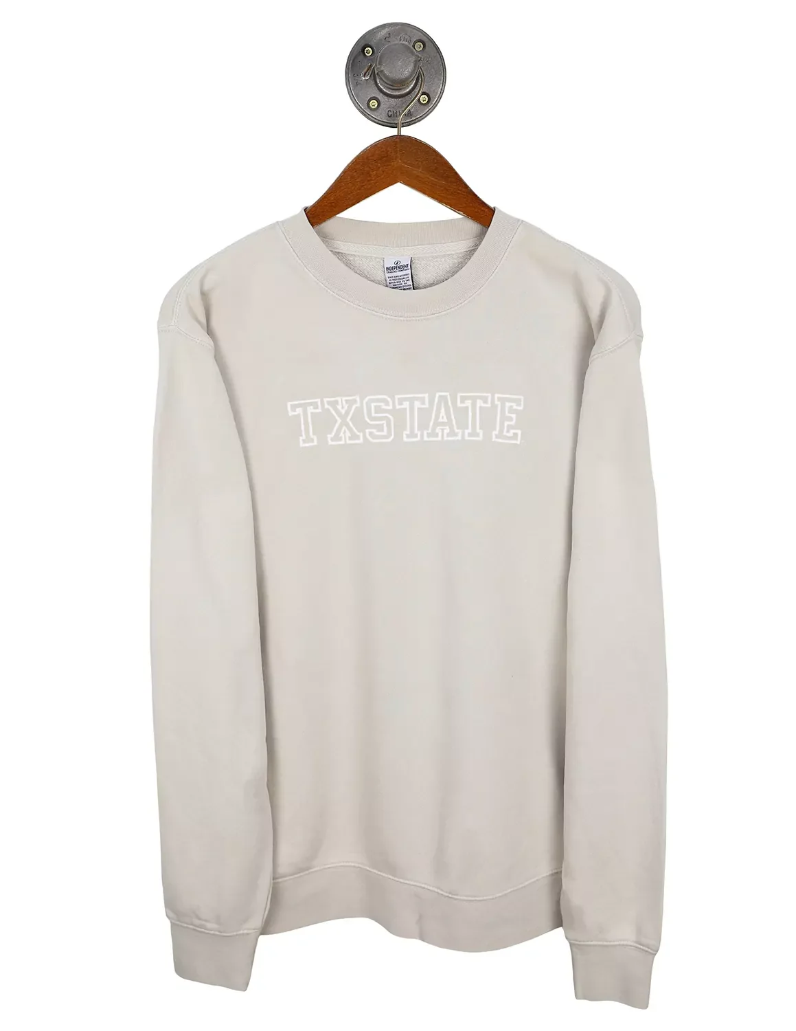 TXST G Varsity Stitch Crewneck