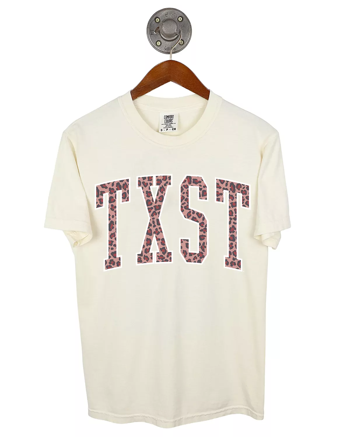 TXST Giant Arch Leopard Short Sleeve