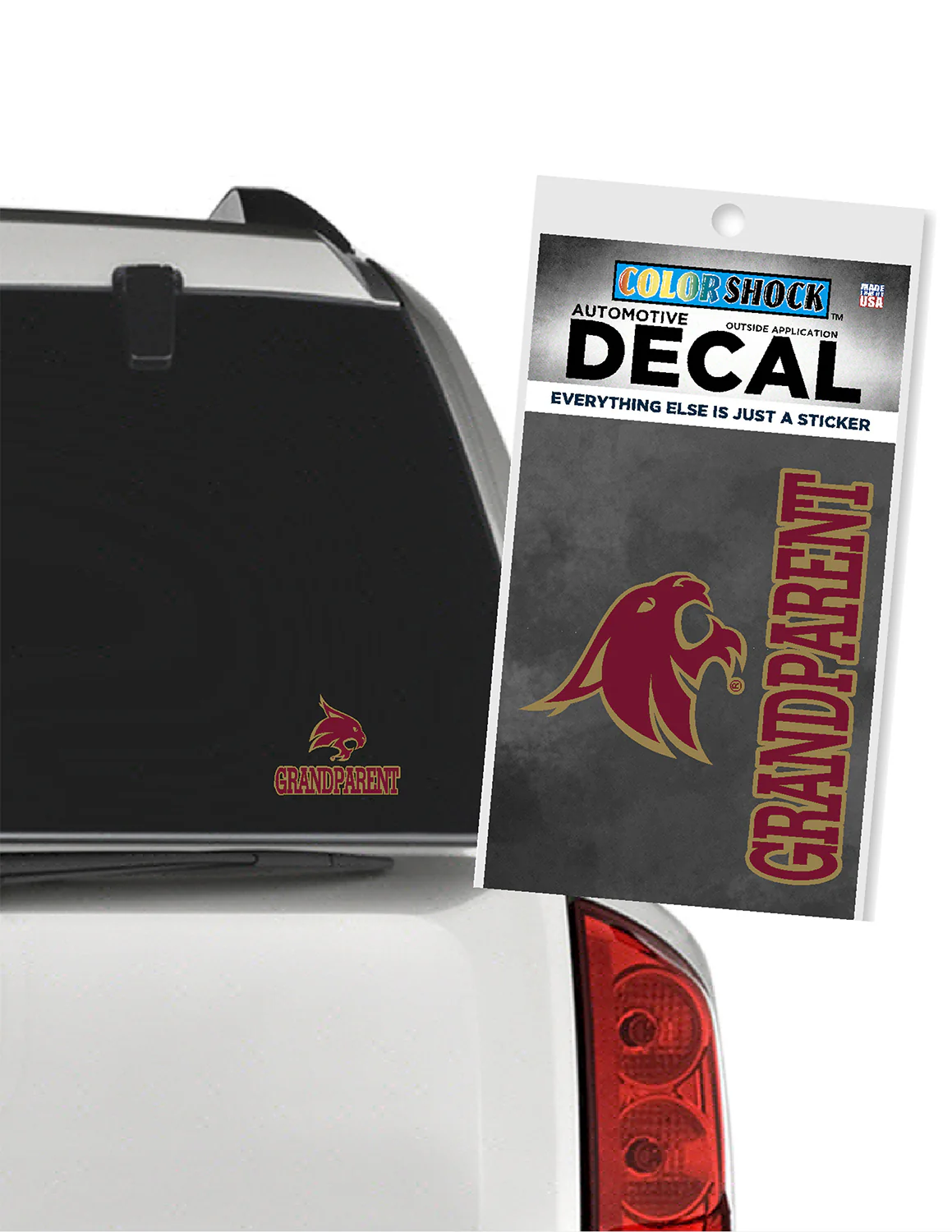 TXST Grandparent Car Decal