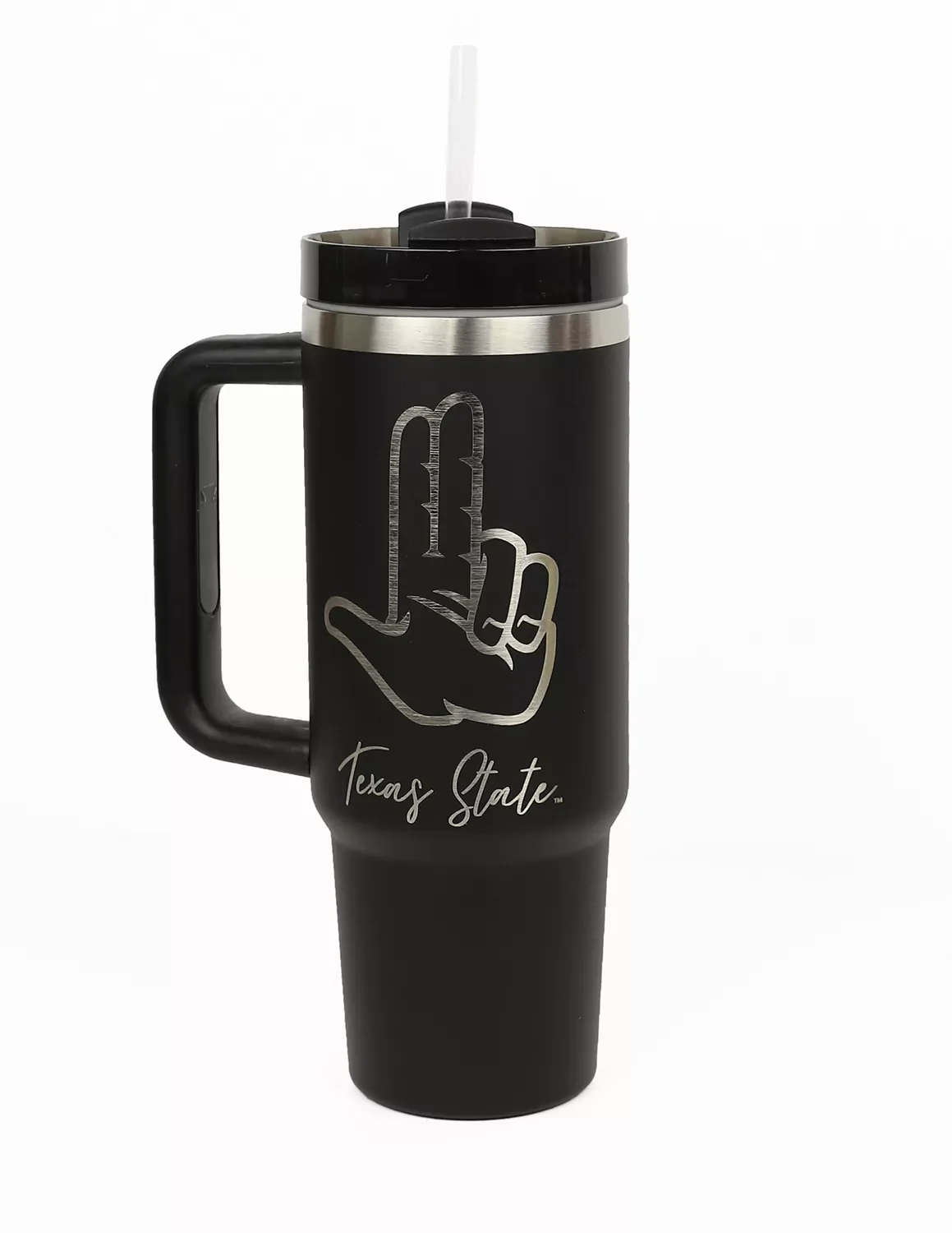 TXST Hand Sign Tumbler