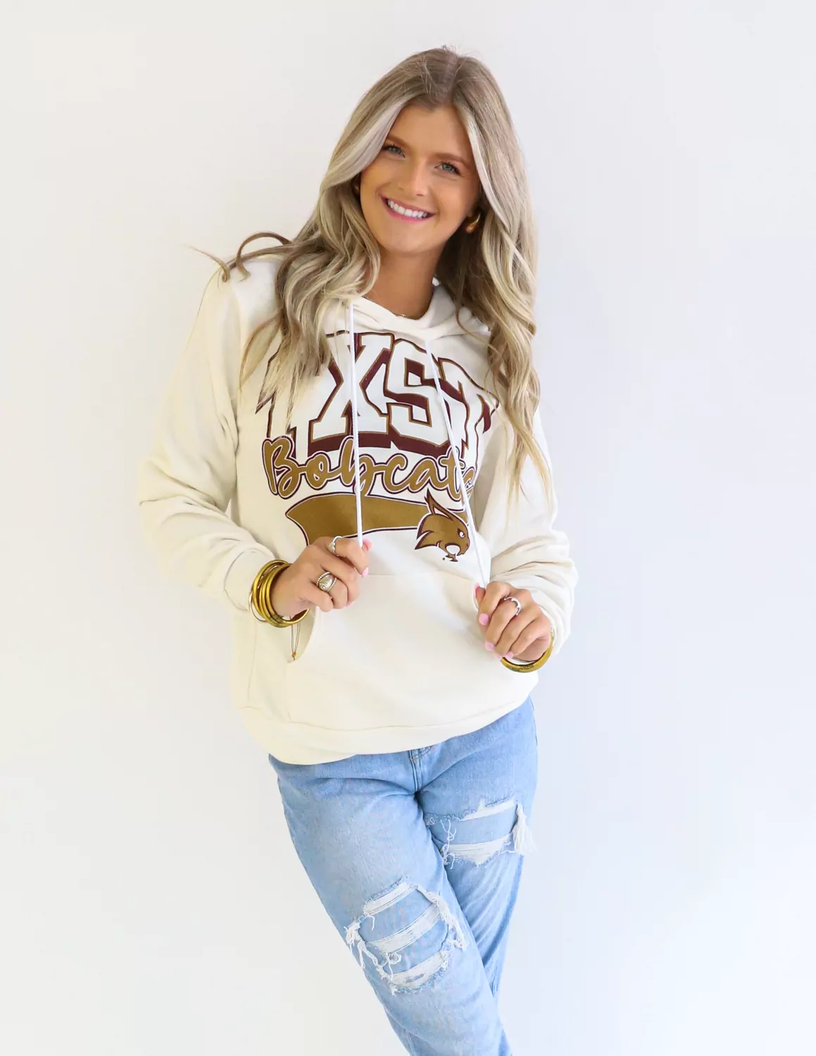 TXST Inspired Vintage Hoodie - Image 2