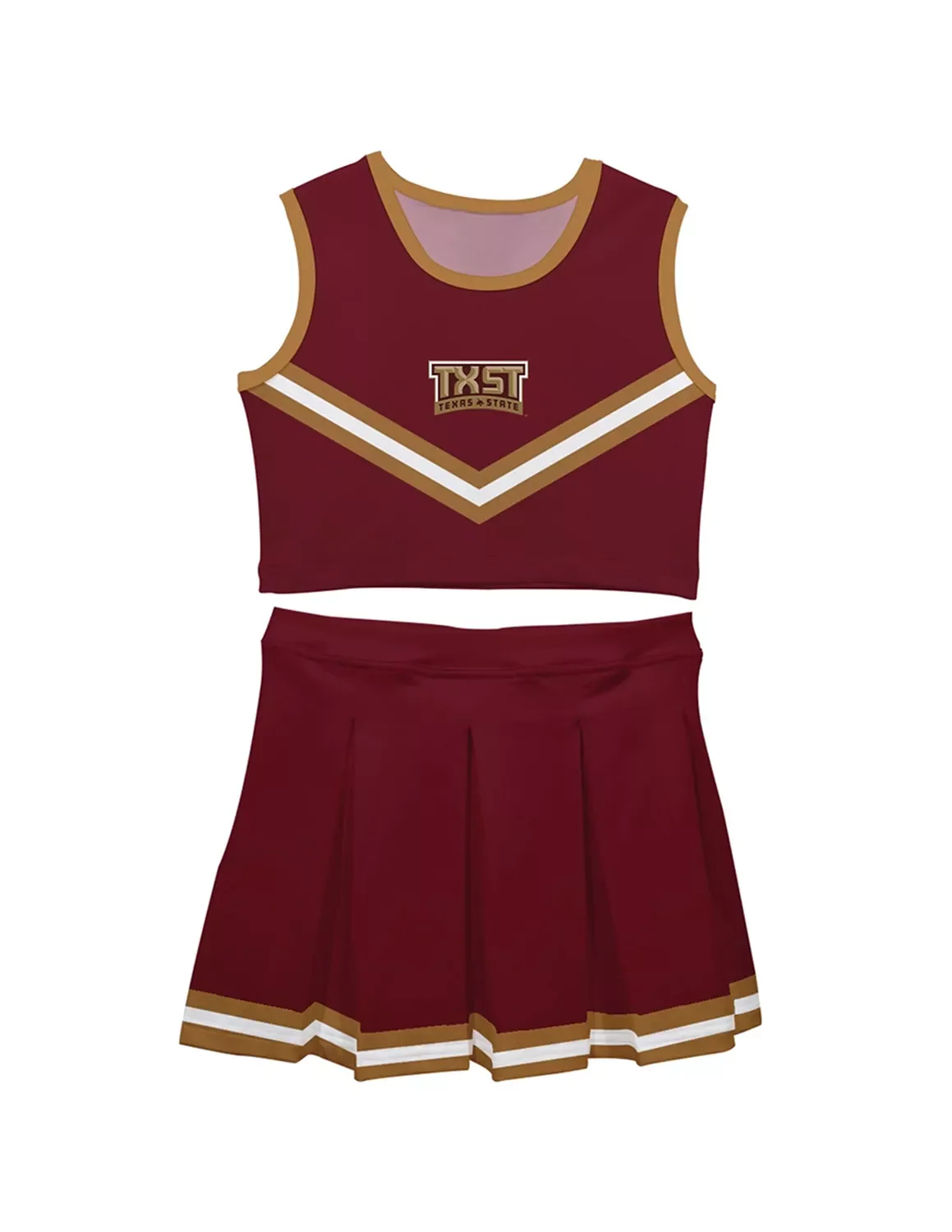 TXST Kids Cheer Uniform Set