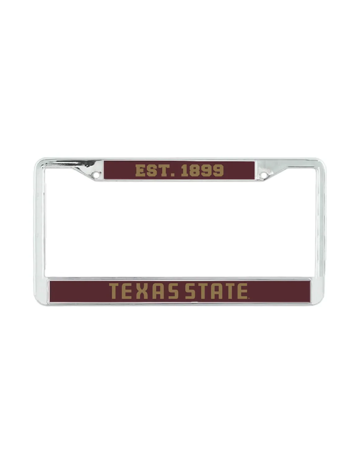 TXST Metal Plate Frame