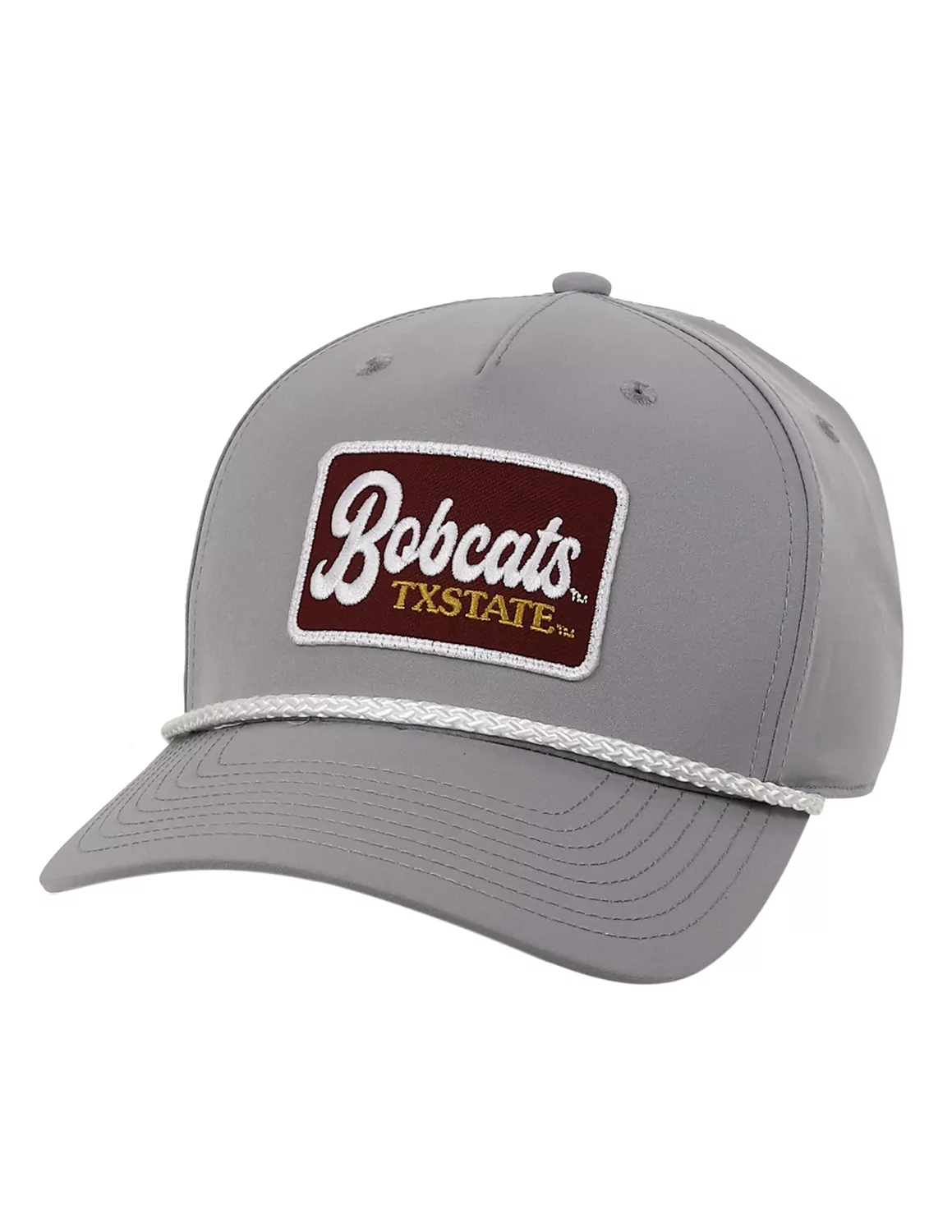 TXST P College Script Patch Hat