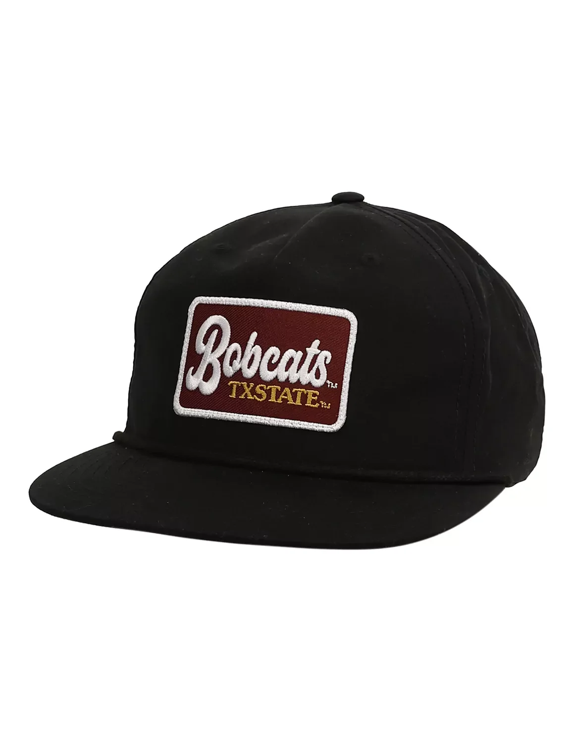 TXST P College Script Patch Hat