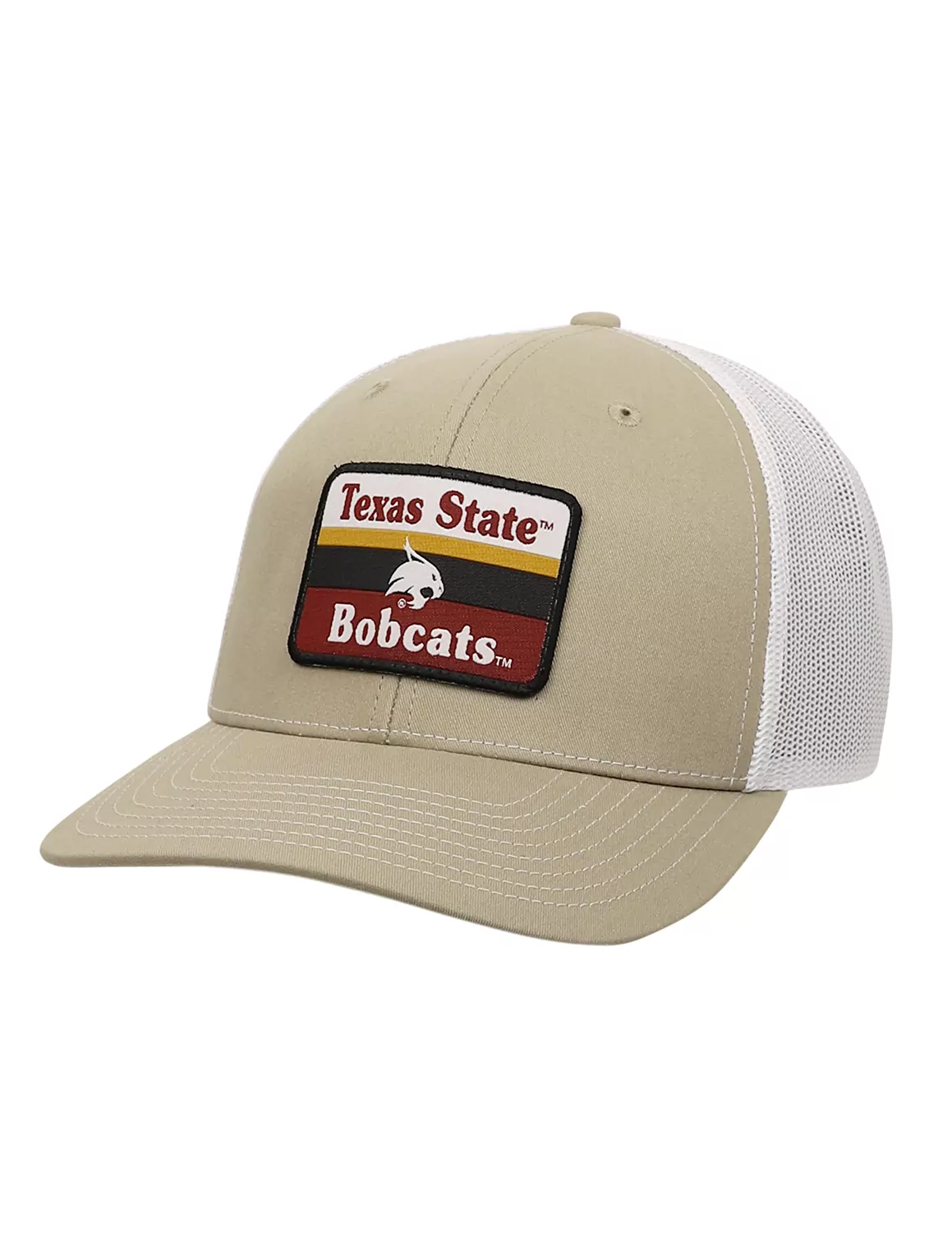 TXST P Color Block Stack Patch Hat - Image 3