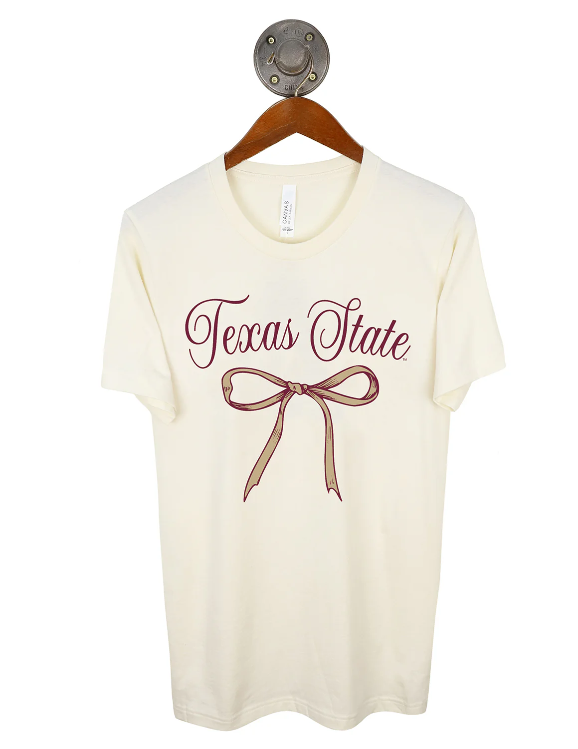 TXST Put A Bow On It Short Sleeve