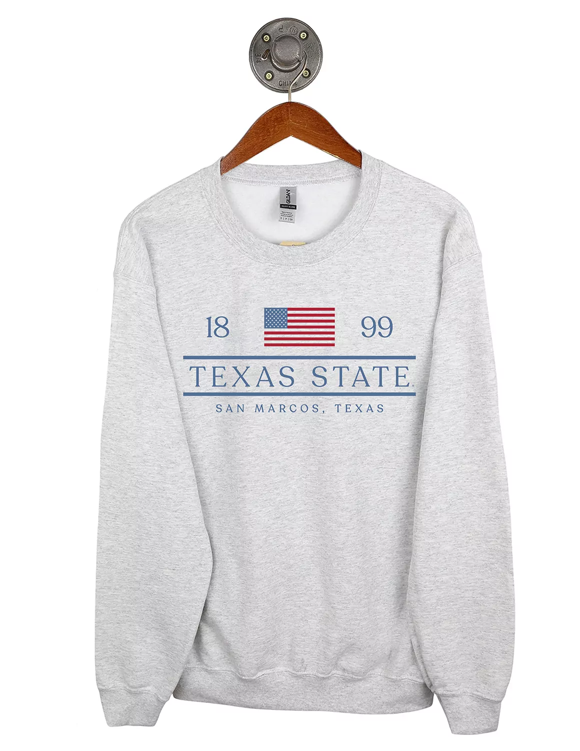 TXST Simply Patriotic Crewneck Sweatshirt