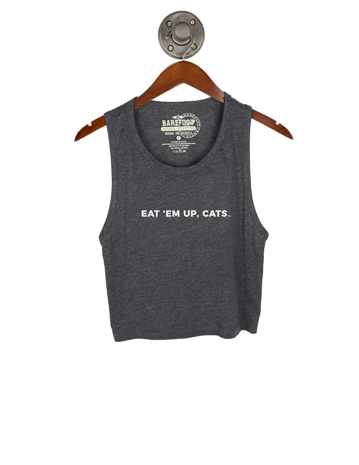 TXST Super Tiny Simple Cropped Tank
