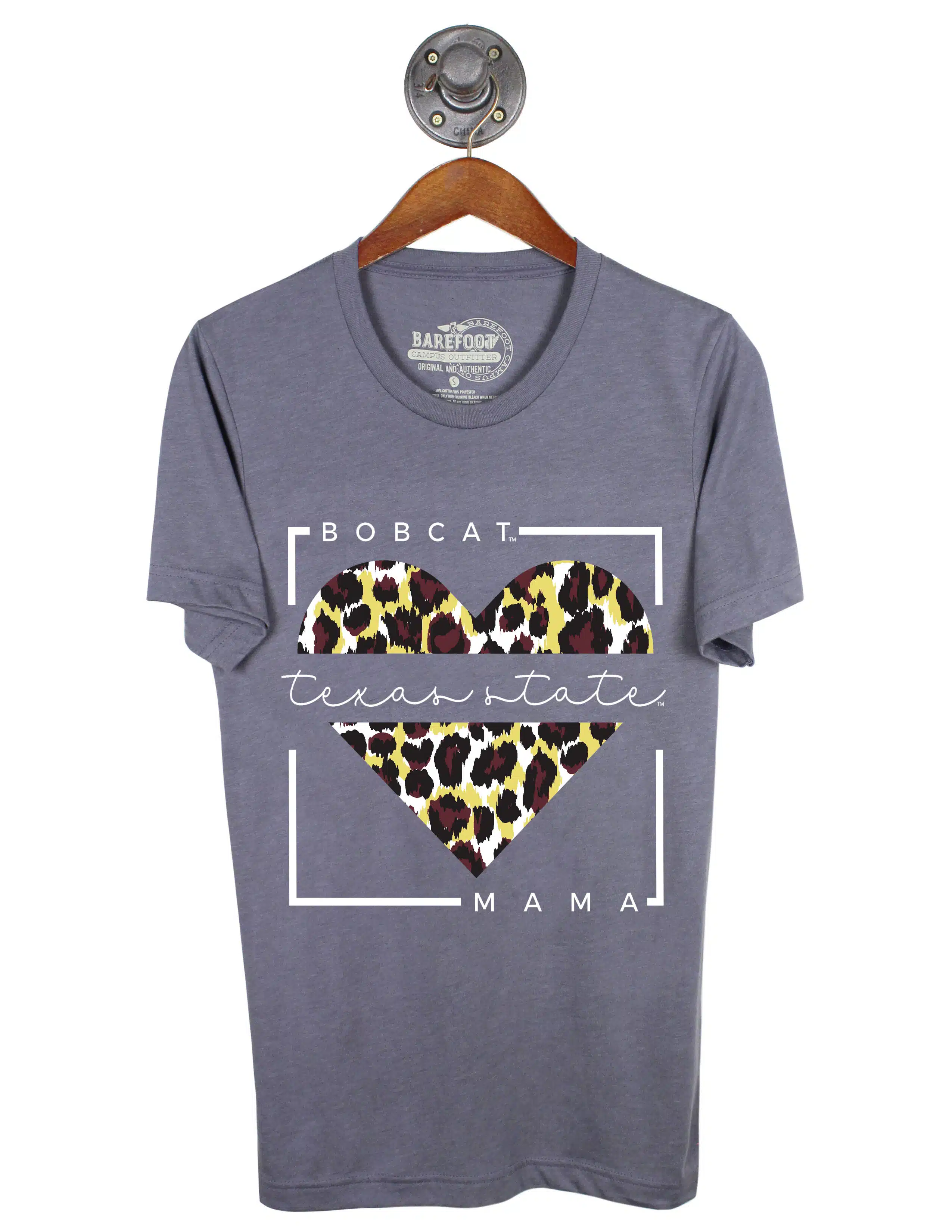 TXST This Mom's Heart Short Sleeve