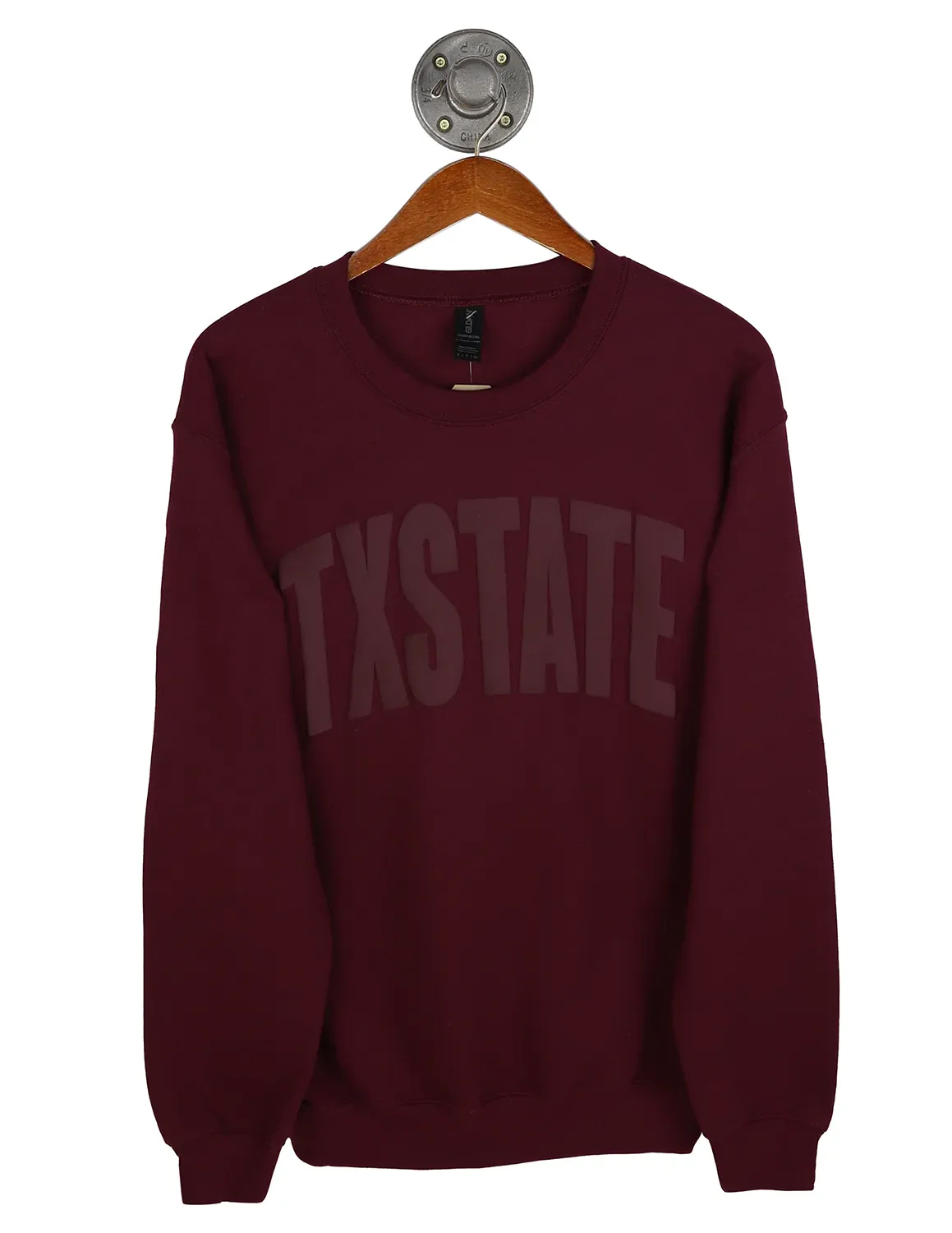 TXST Tonal Puff Crewneck
