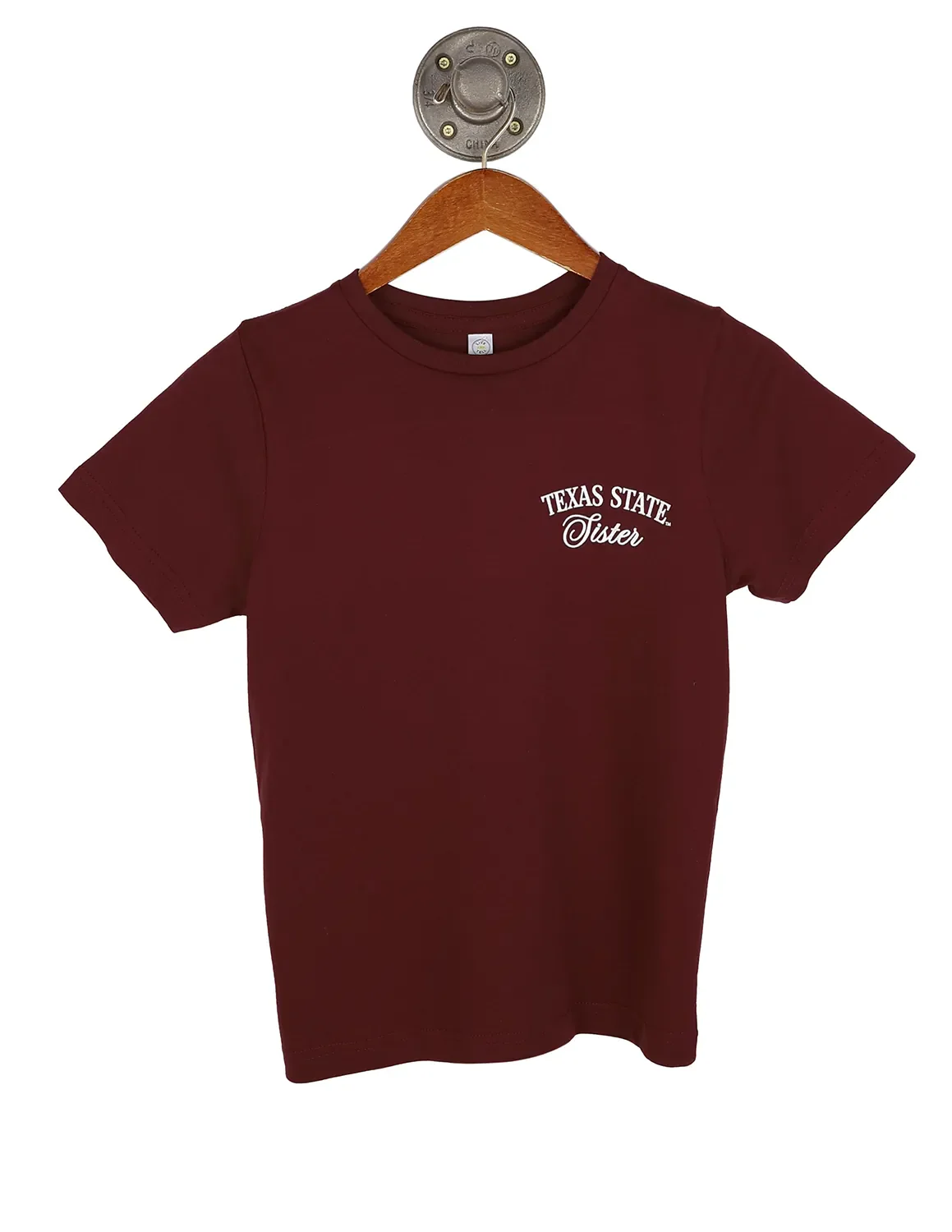 TXST Youth Sister Mono Bow Short Sleeve - Image 2