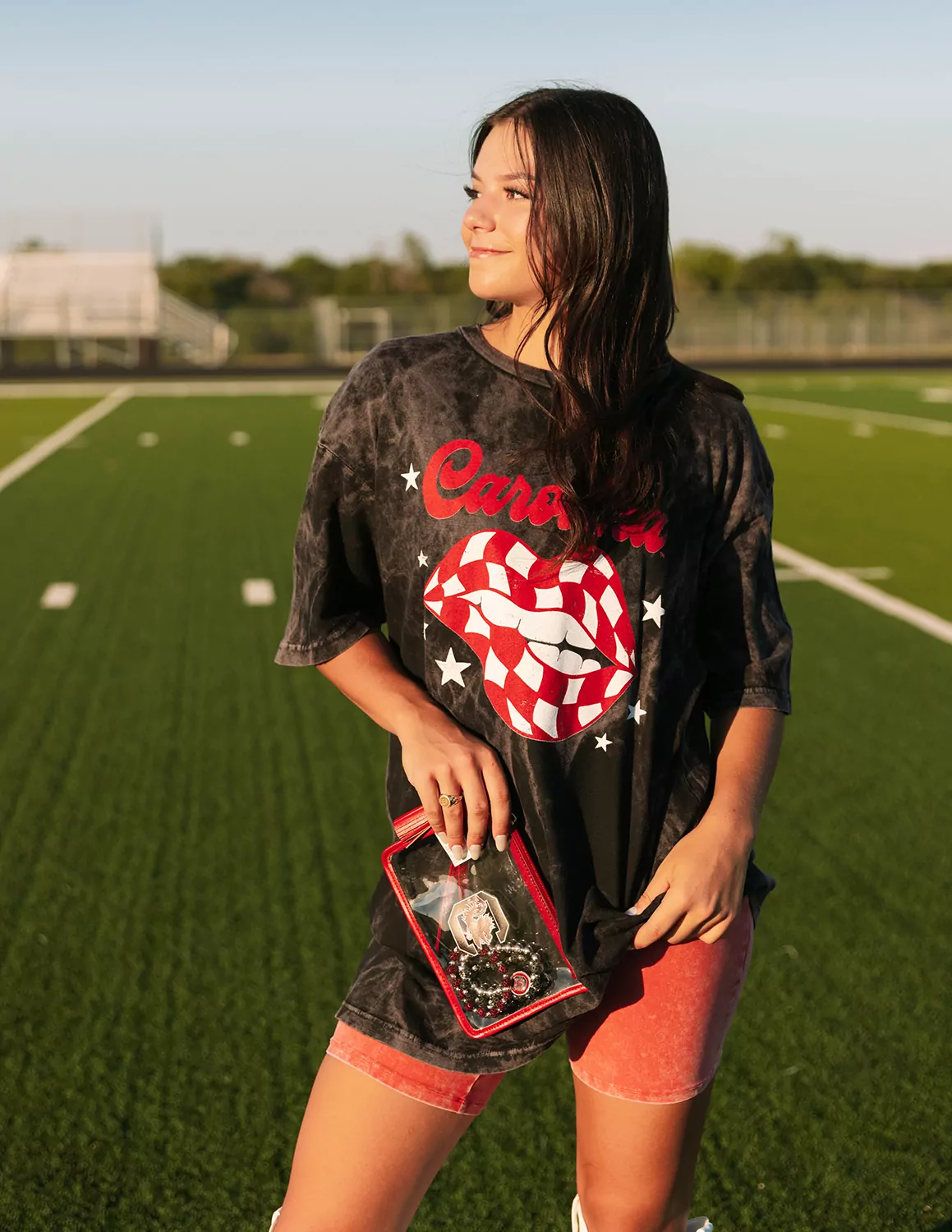 USC Checkered Lips Short Sleeve - Image 2