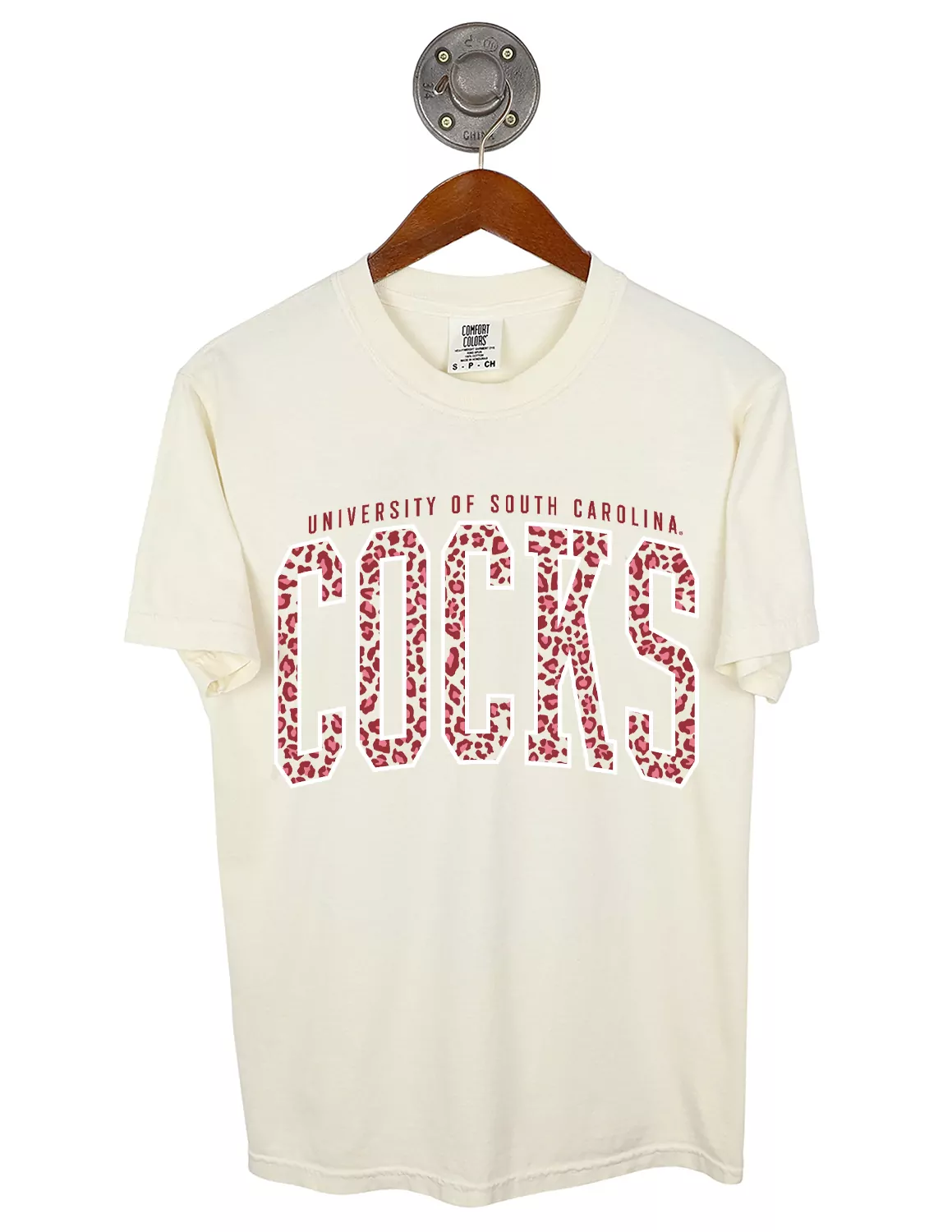 USC Giant Arch Leopard Short Sleeve