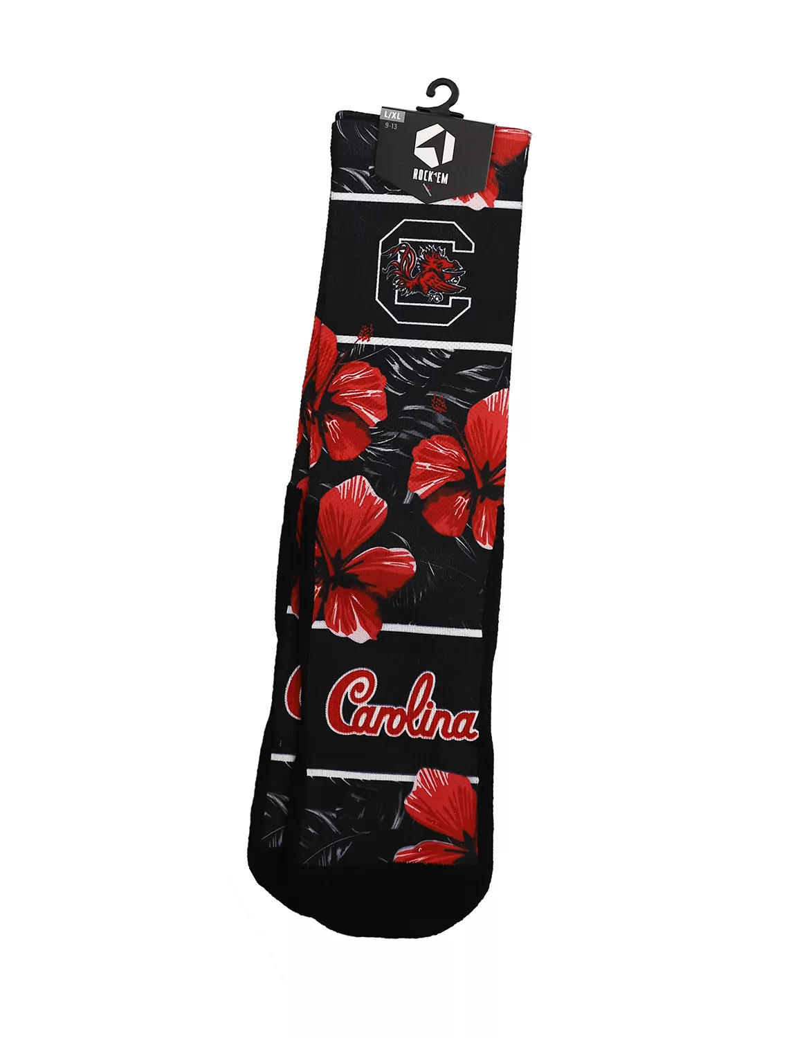USC Hawaiian Floral Socks