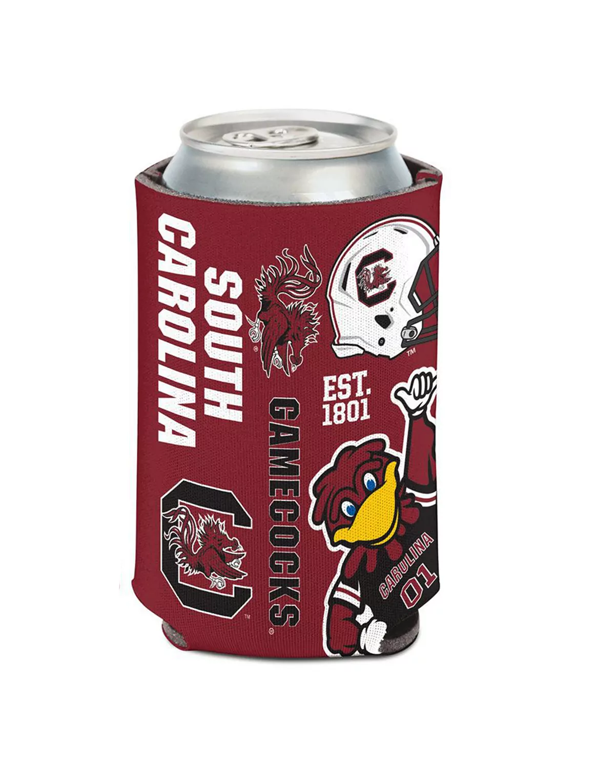 USC Scatterprint Can Cooler - Image 2