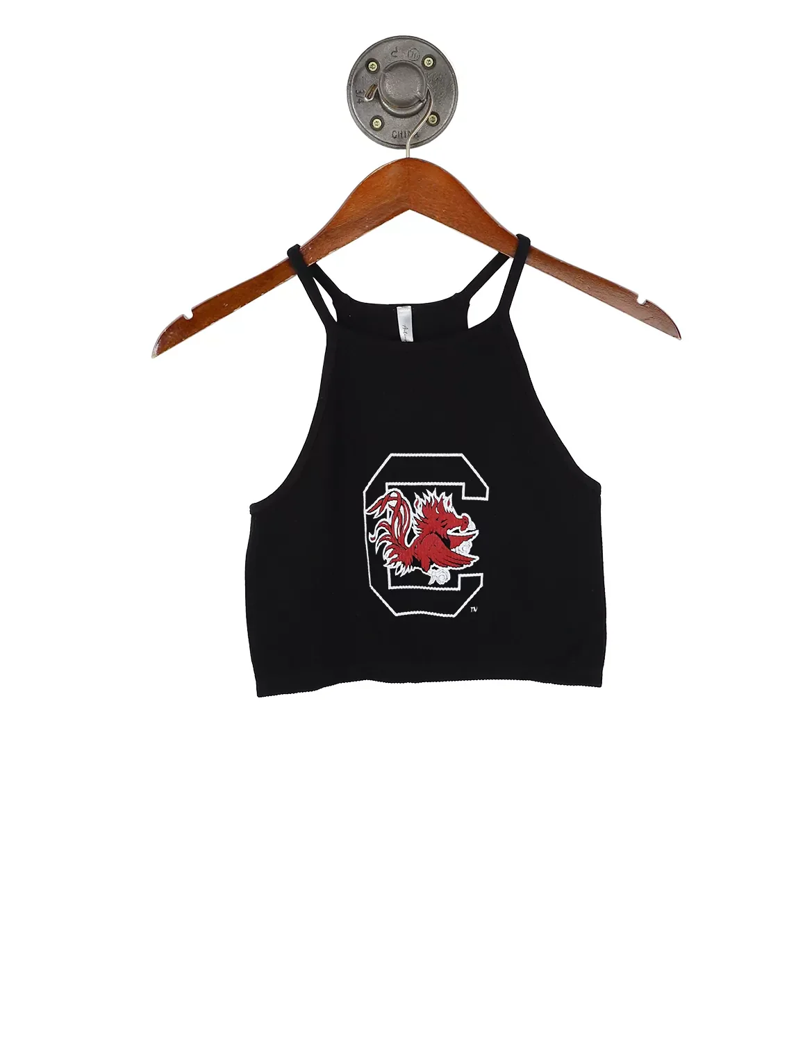 USC Smallish Logo Crop Tank