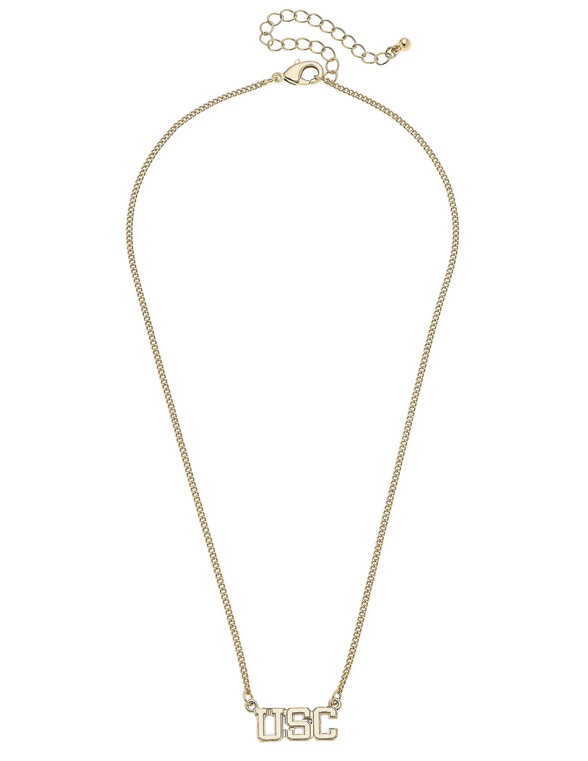 USC Varsity Outline Necklace