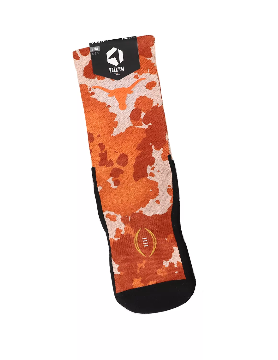 UT Bevo Pattern Socks