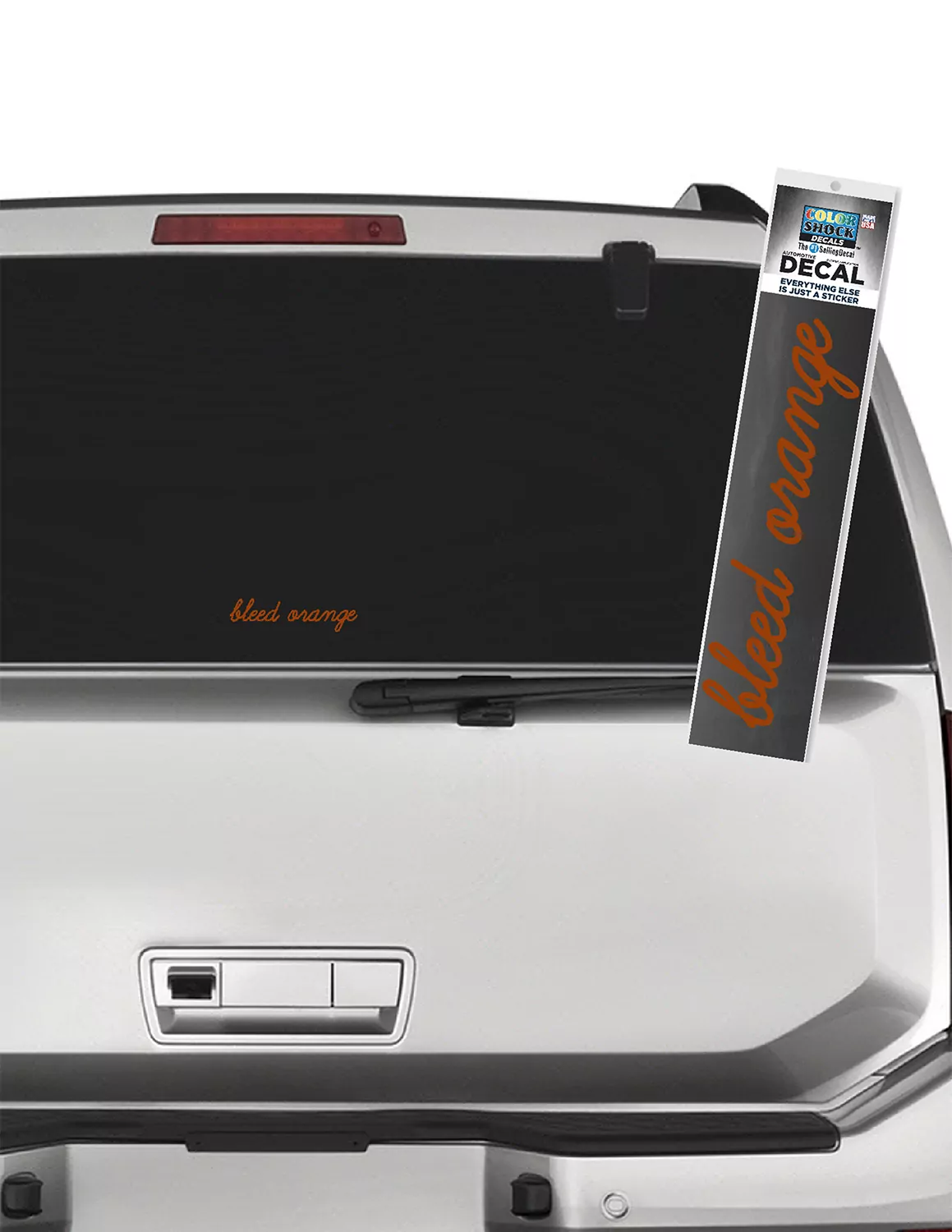 UT Bleed Orange Decal