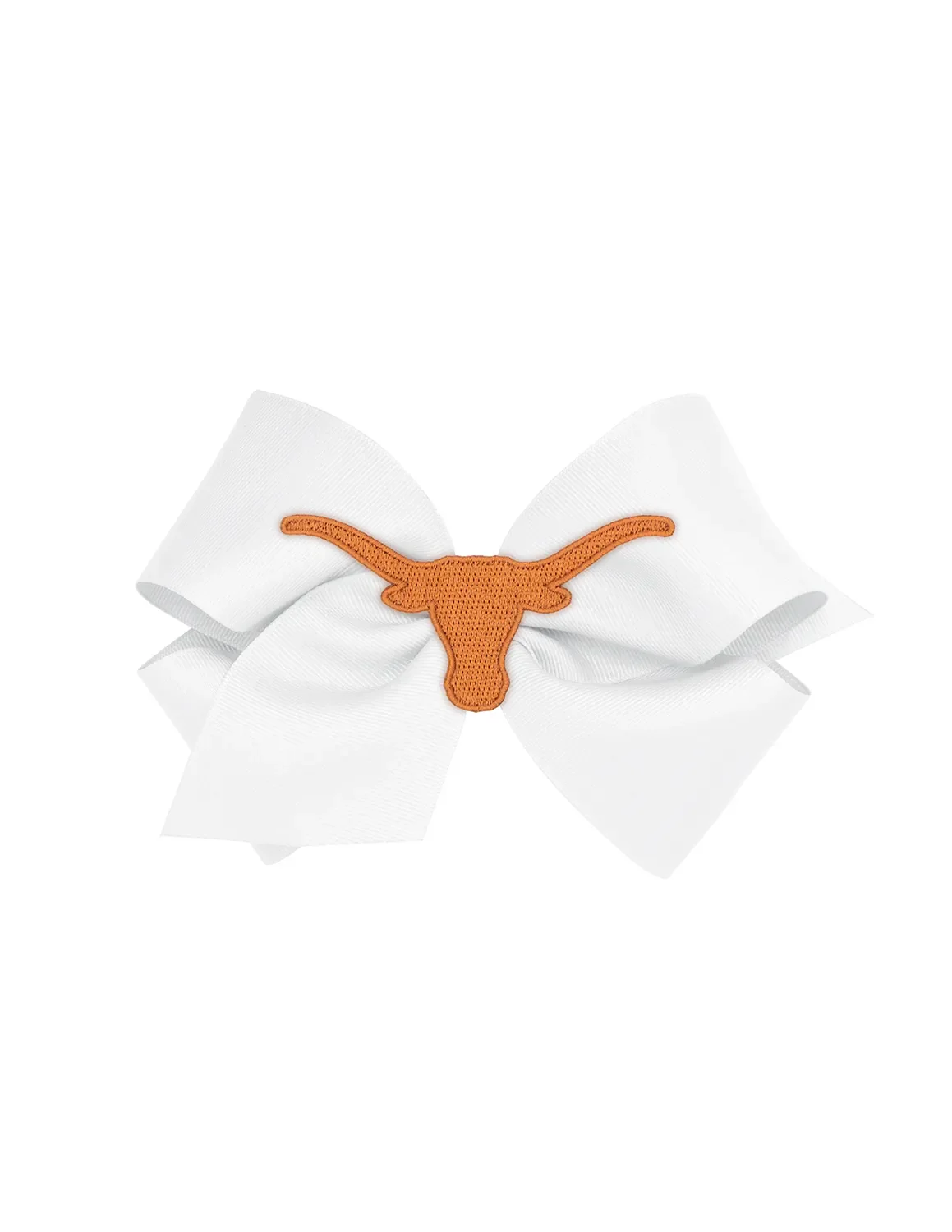 UT King Patch Hair Bow