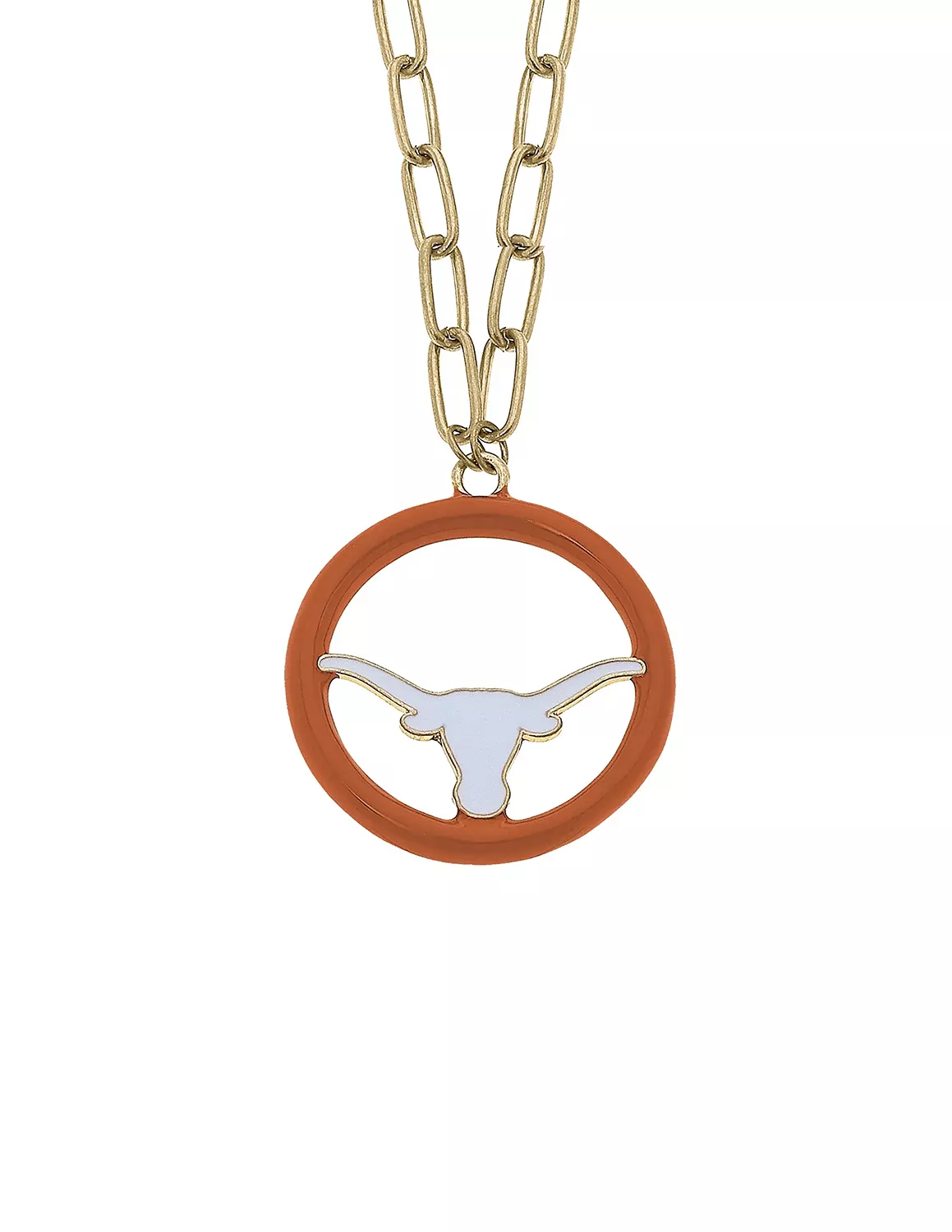 UT Logo Medallion Necklace