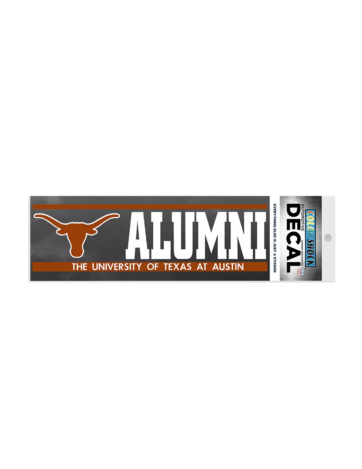 UT Logo Next To Alumni Decal - Image 2