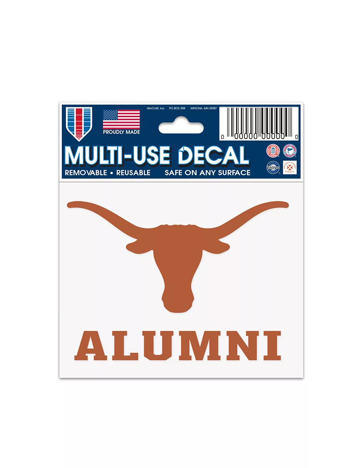 UT Longhorn Alumni Decal