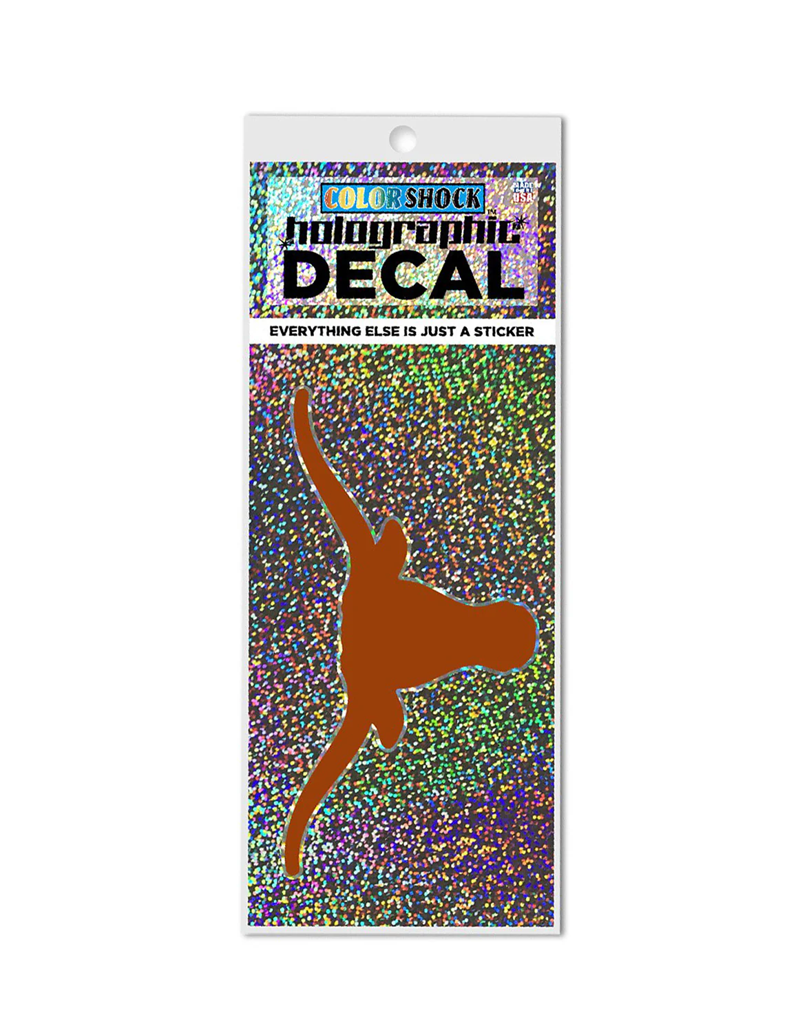 UT Longhorn Holographic Decal