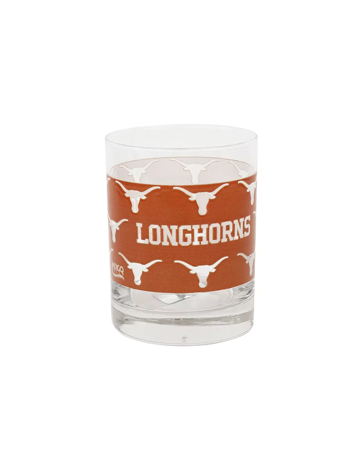 UT Mascot 14oz. Rocks Glass