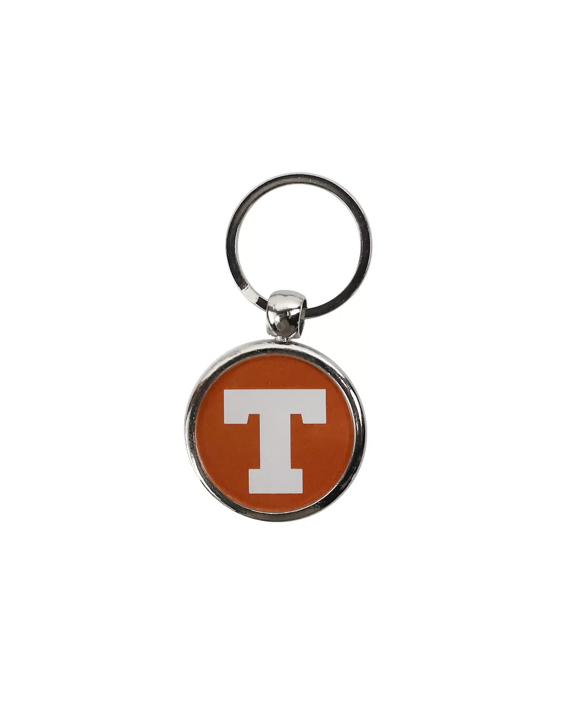 UT Metal Baseball Keychain