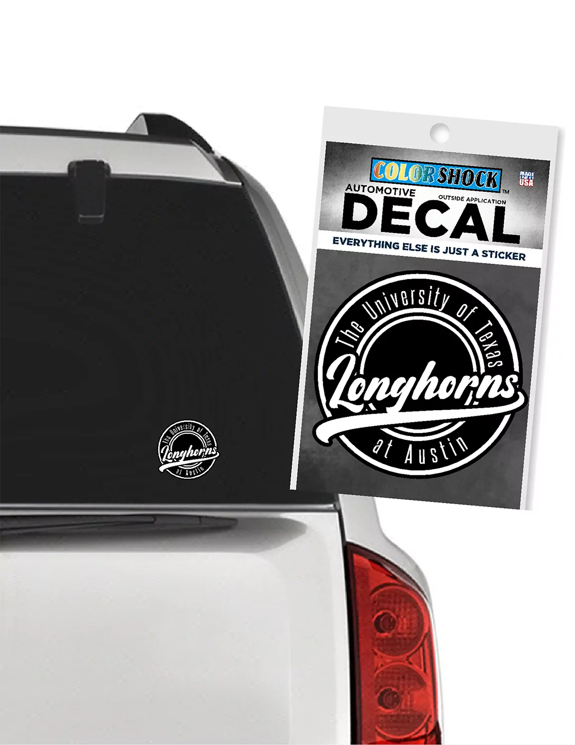 UT Over Longhorns Decal
