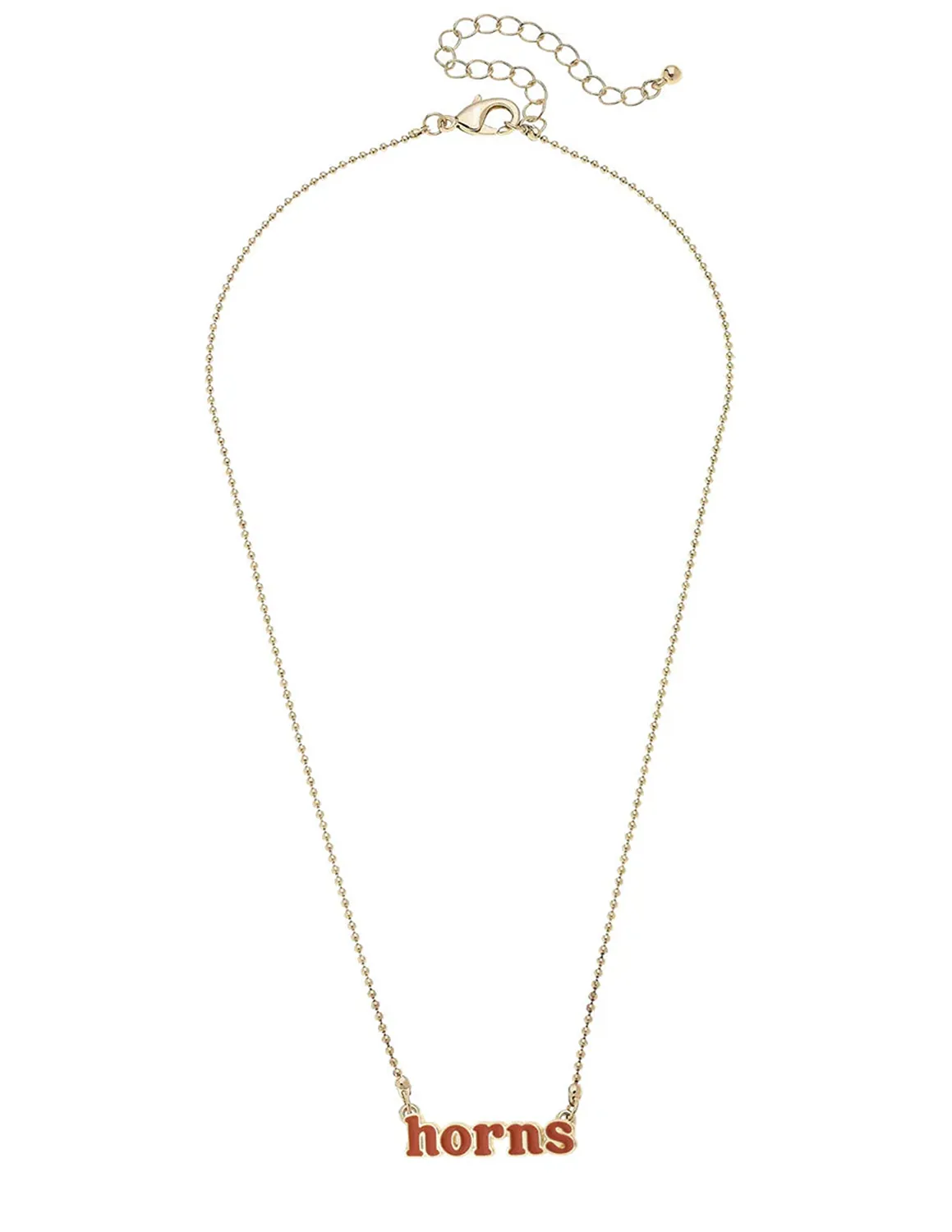 UT Slogan Necklace
